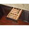 Rev-A-Shelf Drawer Replacement, Maple Veneer, Light Brown, 21 in W, 4.32 in H, 21.75 in D, 21.75 in L 4WTCD-24HSC-1 - alternate 2